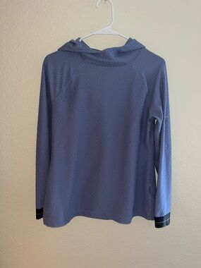 Nike Pro Dri-FIT Hooded Pullover - Dusty Blue